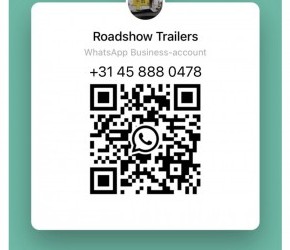 Contact us on Whatsapp - Roadshow Trailers 