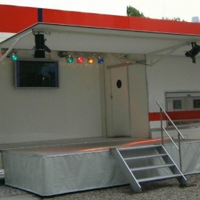 Roadshow trailers - Small Stage Trailer Germany - Small Stage Trailer Germany