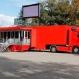 Double Pod Gull Wing LED Trailer - Roadshow trailers