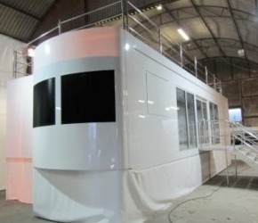 Single Slide Out Exhibition Trailer - Roadshow Trailers 