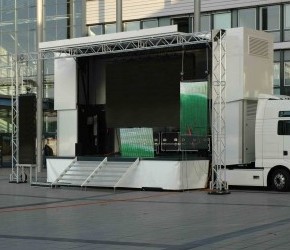 Double Deck Stage Trailer - Roadshow Trailers 