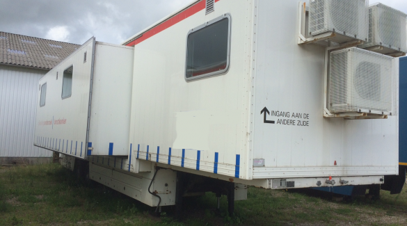 Mammography Trailer with slide out Roadshow Trailers